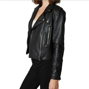 Blank NYC It Takes To MC Moto Black Jacket Sz S